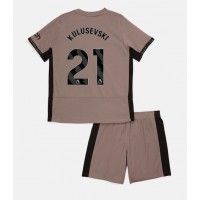 Koszulka piłkarska Tottenham Hotspur Dejan Kulusevski #21 Strój Trzeci dla dzieci 2023-24 tanio Krótki Rękaw (+ Krótkie spodenki)
